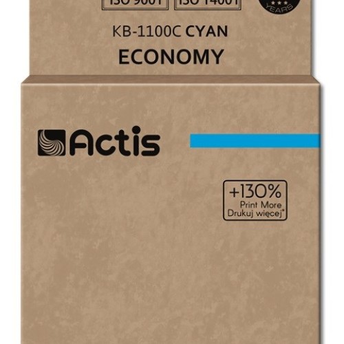 Actis KB-1100C ink (replacement for Brother LC1100C/LC980C; Standard; 19 ml; cyan) Actis KB-1100C ink (replacement for Brother LC1100C/LC980C; Standard; 19 ml; cyan)