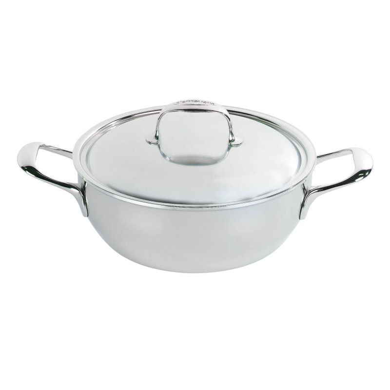 Deep frying pan with 2 handles DEMEYERE Atlantis 7 28 cm