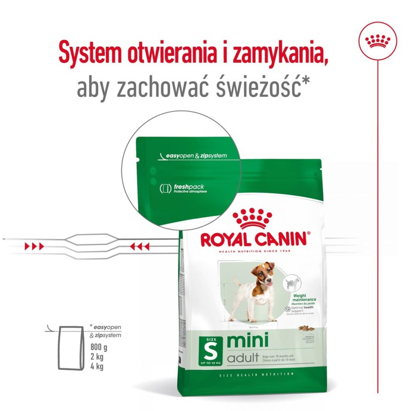 ROYAL CANIN Adult Mini S - dry dog food - 8kg ROYAL CANIN Adult Mini S - dry dog food - 8kg