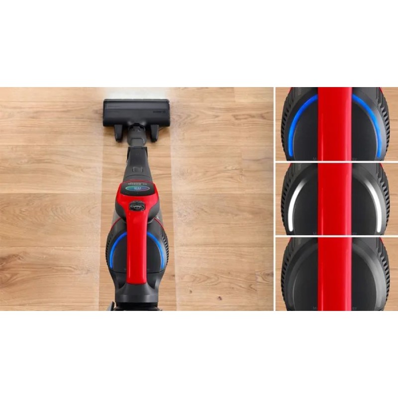 Bosch BCS1041PET stick vacuum/electric broom Battery Dry HEPA Bagless 0.4 L 23.5 W Black, Red 4 Ah Bosch BCS1041PET stick vacuum/electric broom Battery Dry HEPA Bagless 0.4 L 23.5 W Black, Red 4 Ah