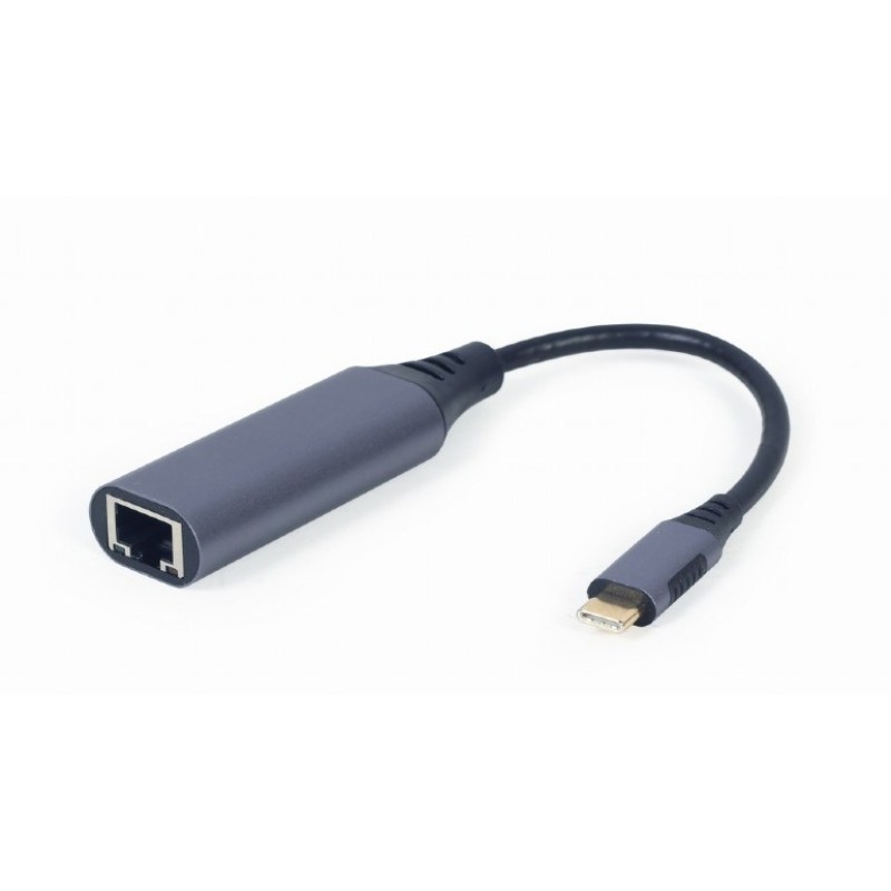 Gembird A-USB3C-LAN-01 notebook dock/port replicator USB 3.2 Gen 1 (3.1 Gen 1) Type-C Black, Grey Gembird A-USB3C-LAN-01 notebook dock/port replicator USB 3.2 Gen 1 (3.1 Gen 1) Type-C Black, Grey