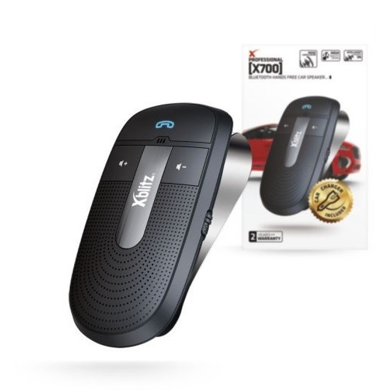 Xblitz X700 speakerphone Mobile phone Bluetooth Black, Grey