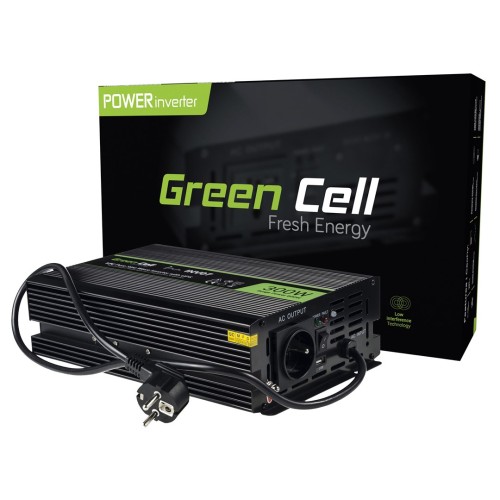 Green Cell INV07 power adapter/inverter Auto 300 W Black Green Cell INV07 power adapter/inverter Auto 300 W Black