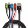 Universal 4 in 1 charging cable I-BOX USB IKUM4W1