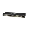 NETGEAR GS316PP Unmanaged Gigabit Ethernet (10/100/1000) Power over Ethernet (PoE) Black NETGEAR GS316PP Unmanaged Gigabit Ethernet (10/100/1000) Power over Ethernet (PoE) Black