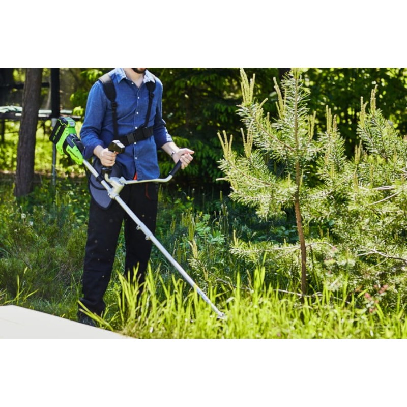 40V MOWER WITH BICYCLE HANDLE GREENWORKS GD40BCB 40V MOWER WITH BICYCLE HANDLE GREENWORKS GD40BCB