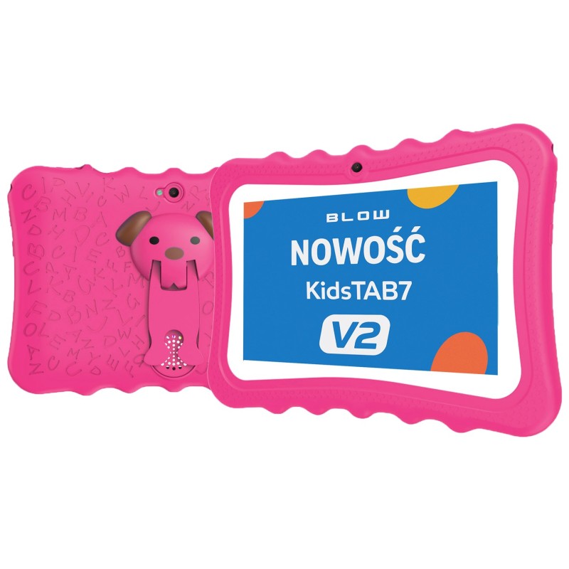 Tablet KidsTAB7 V2 BLOW 4/32GB różowe etui 2MP Tablet KidsTAB7 V2 BLOW 4/32GB różowe etui 2MP