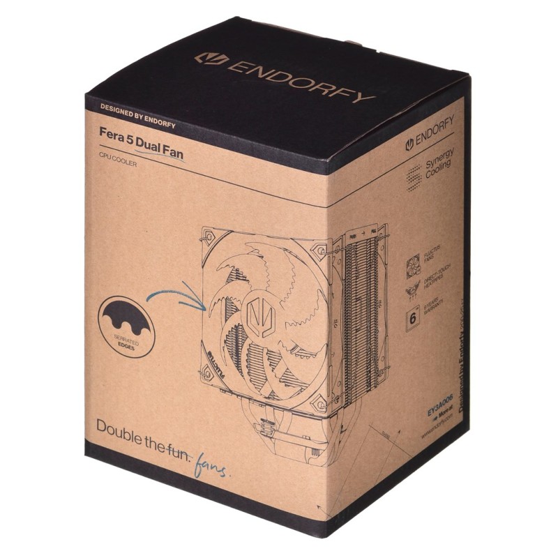 AIR COOLING ENDORFY FERA 5 DUAL FAN AIR COOLING ENDORFY FERA 5 DUAL FAN
