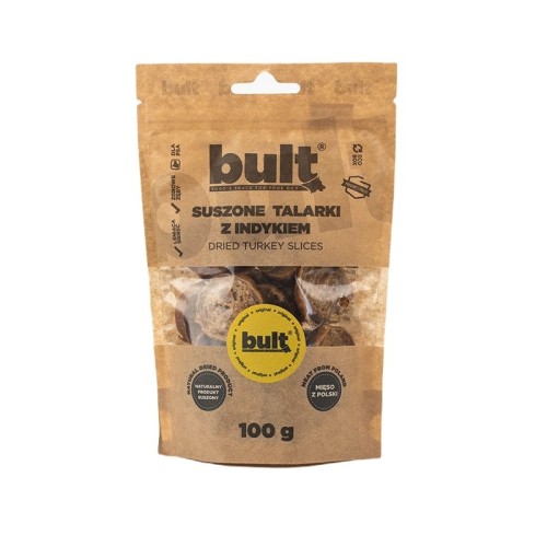 BULT Dried turkey slices - dog treat - 100g BULT Dried turkey slices - dog treat - 100g