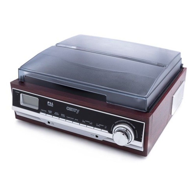 Camry Premium CR1113 Belt-drive audio turntable Black, Chrome, Wood Semi Automatic Camry Premium CR1113 Belt-drive audio turntable Black, Chrome, Wood Semi Automatic