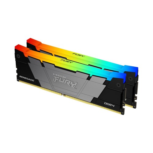 Kingston Technology FURY 16GB 4000MT/s DDR4 CL19 DIMM (Kit of 2) Renegade RGB Kingston Technology FURY 16GB 4000MT/s DDR4 CL19 DIMM (Kit of 2) Renegade RGB