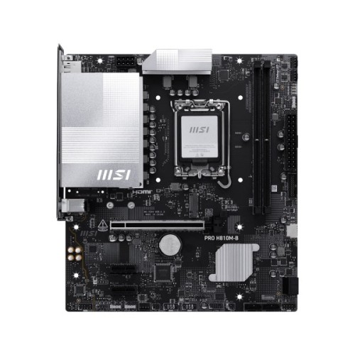 MSI PRO H810M-B motherboard Intel H810 LGA 1851 (Socket V1) micro ATX
