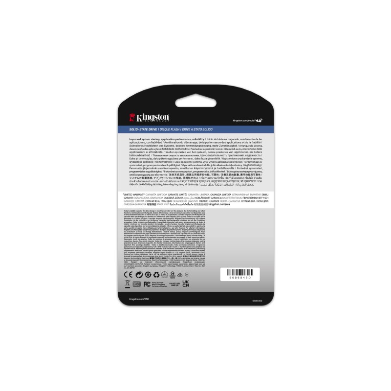 Kingston Technology 7680G DC600M (Mixed-Use) 2.5” Enterprise SATA SSD Kingston Technology 7680G DC600M (Mixed-Use) 2.5” Enterprise SATA SSD