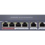 Hikvision DS-3E0106P-E/M Fast Ethernet (10/100) network links PoE support Blue