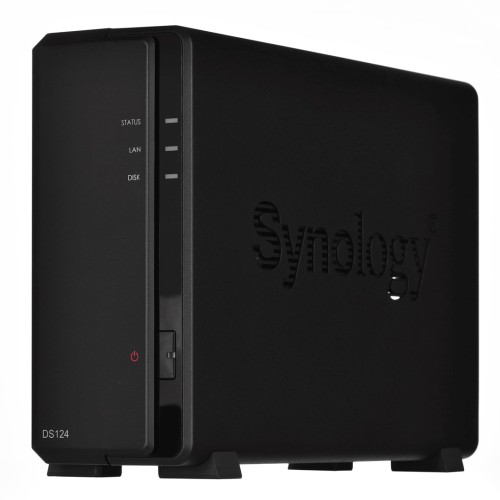 Synology DiskStation DS124 NAS/storage server Desktop Ethernet LAN Black RTD1619B