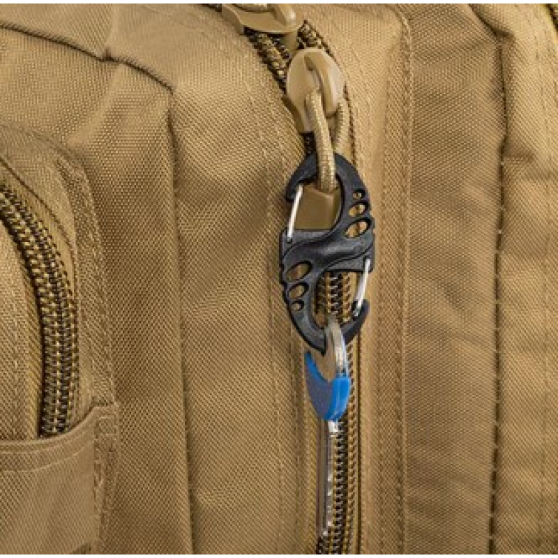 Mil-Tec S-Hook snap hook set - Black Mil-Tec S-Hook snap hook set - Black