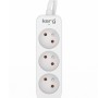 KERG power strip 3 sockets 1,5m 16A