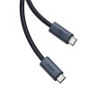Baseus USB C to USB C data cable 1 m 240 W Black Baseus USB C to USB C data cable 1 m 240 W Black