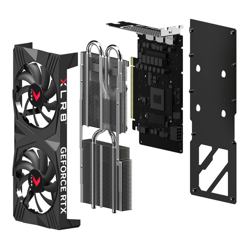 PNY GeForce RTX 4060 NVIDIA 8 GB GDDR6 PNY GeForce RTX 4060 NVIDIA 8 GB GDDR6