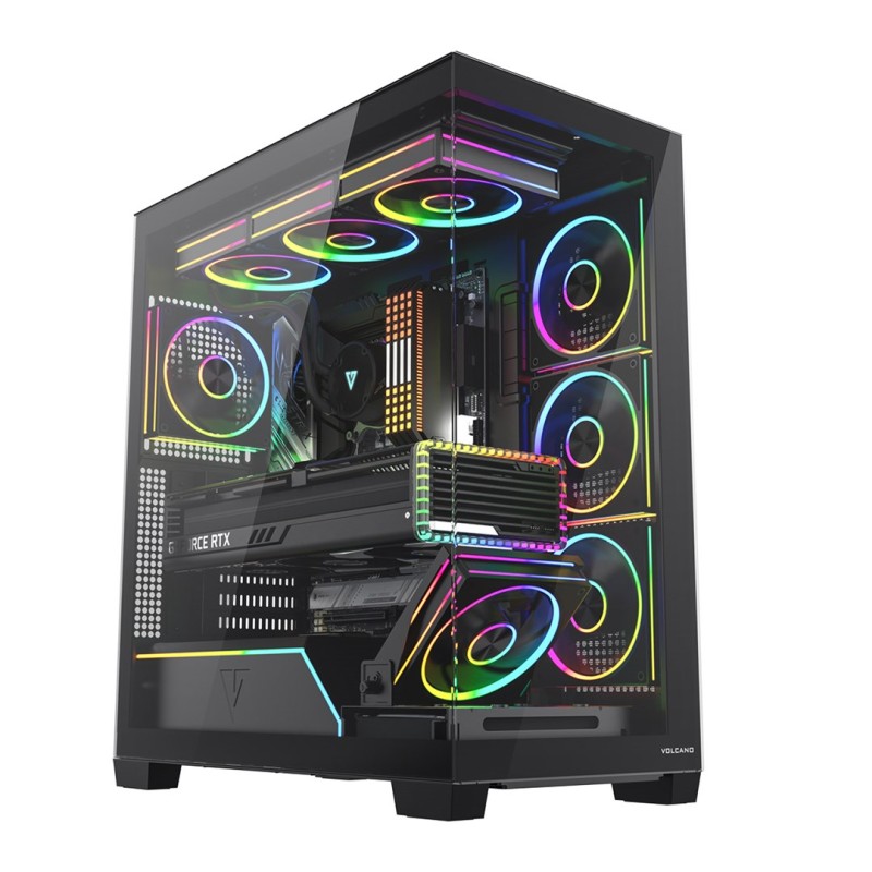 MODECOM VOLCANO STELLAR PLUS ARGB MIDI 5F BLACK MODECOM VOLCANO STELLAR PLUS ARGB MIDI 5F BLACK