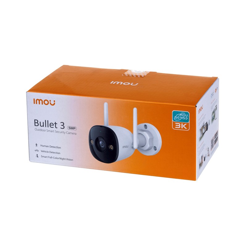Imou Bullet 3 3K IP security camera Outdoor 2880 x 1620 pixels Ceiling/wall Imou Bullet 3 3K IP security camera Outdoor 2880 x 1620 pixels Ceiling/wall