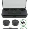 PATONA Premium Professional Lavalier Microphone Set PTS-I91S with charging case