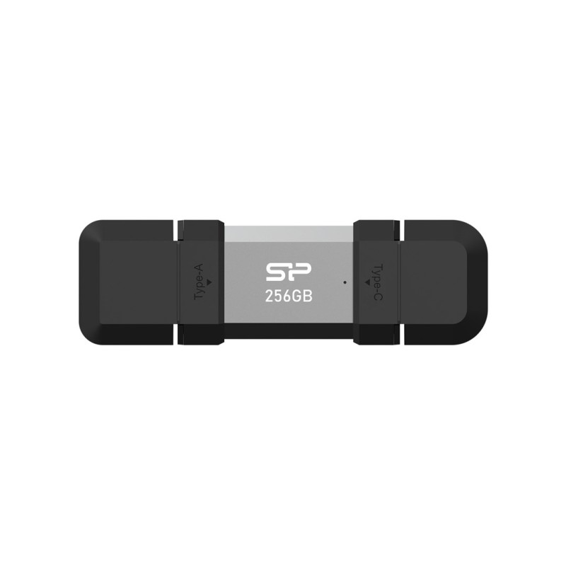 Silicon Power SP256GBUC3C51V1S USB flash drive 256 GB USB Type-A / USB Type-C 3.2 Gen 1 (3.1 Gen 1) Black, Silver Silicon Power SP256GBUC3C51V1S USB flash drive 256 GB USB Type-A / USB Type-C 3.2 Gen 1 (3.1 Gen 1) Black, Silver