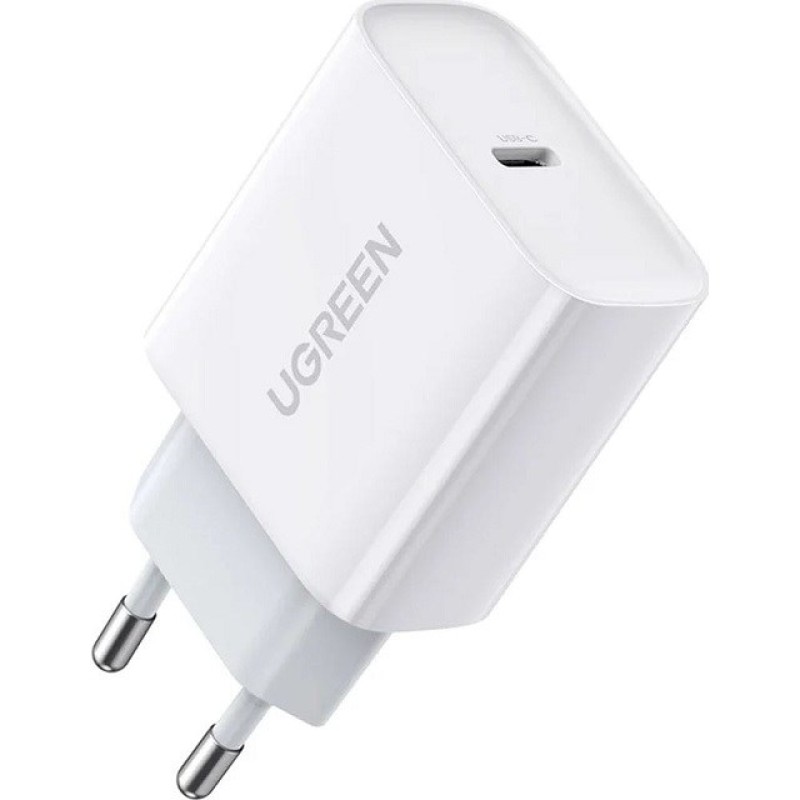 Ugreen USB Power Delivery 3.0 Quick Charge 4.0+ 20W 3A mains charger (white) Ugreen USB Power Delivery 3.0 Quick Charge 4.0+ 20W 3A mains charger (white)