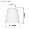 Wall lamp Activejet AJE-ALMA 1P E27 1x40W Wall lamp Activejet AJE-ALMA 1P E27 1x40W