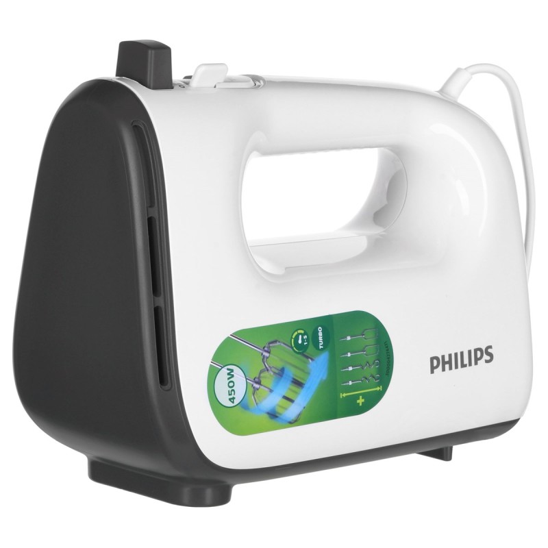 Philips 5000 series HR3741/00 mixer Hand mixer 450 W White Philips 5000 series HR3741/00 mixer Hand mixer 450 W White
