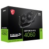 MSI GeForce RTX 4060 VENTUS 2X BLACK 8G OC NVIDIA 8 GB GDDR6 DLSS 3