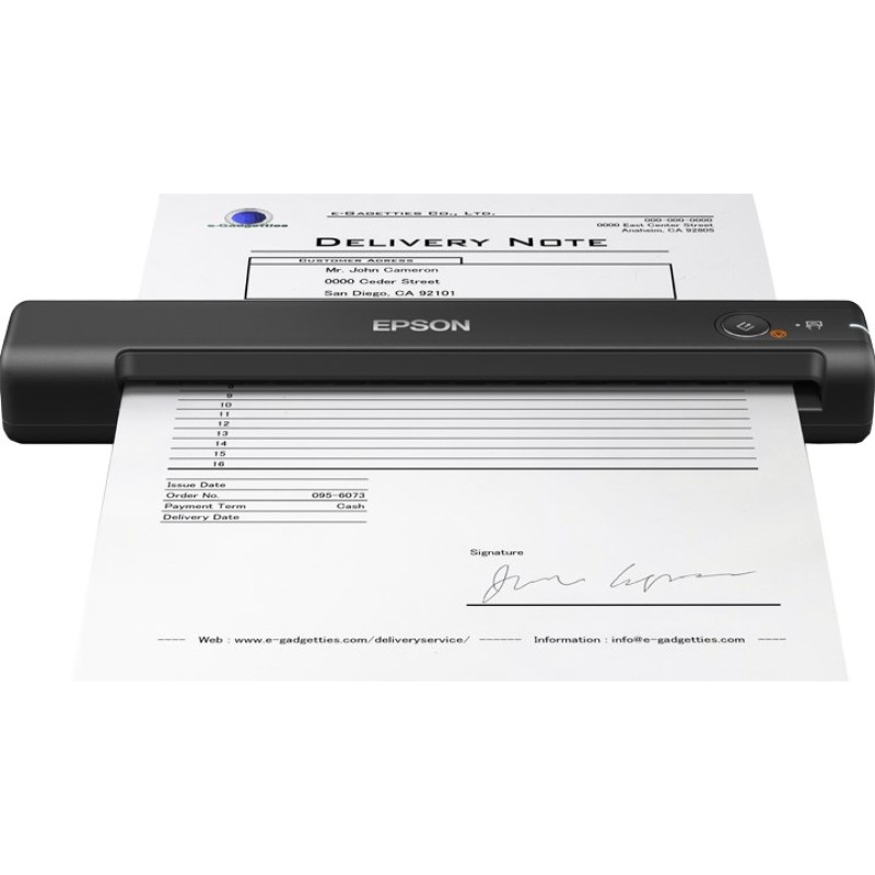 Epson WorkForce ES-50 Handheld scanner 600 x 600 DPI A4 Black Epson WorkForce ES-50 Handheld scanner 600 x 600 DPI A4 Black