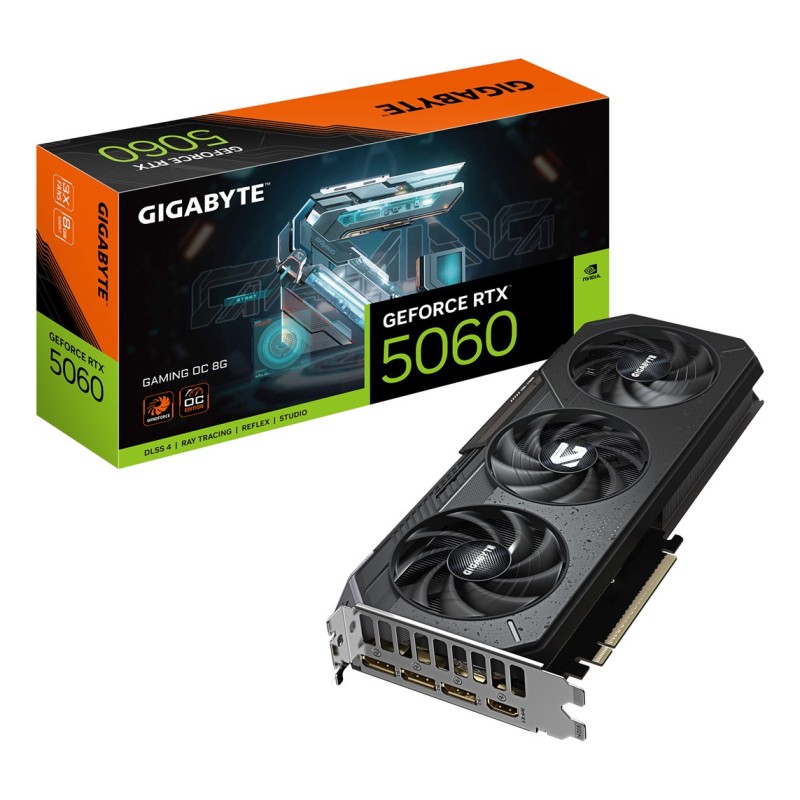 Karta graficzna Gigabyte GeForce RTX 5060 GAMING OC 8GB Karta graficzna Gigabyte GeForce RTX 5060 GAMING OC 8GB