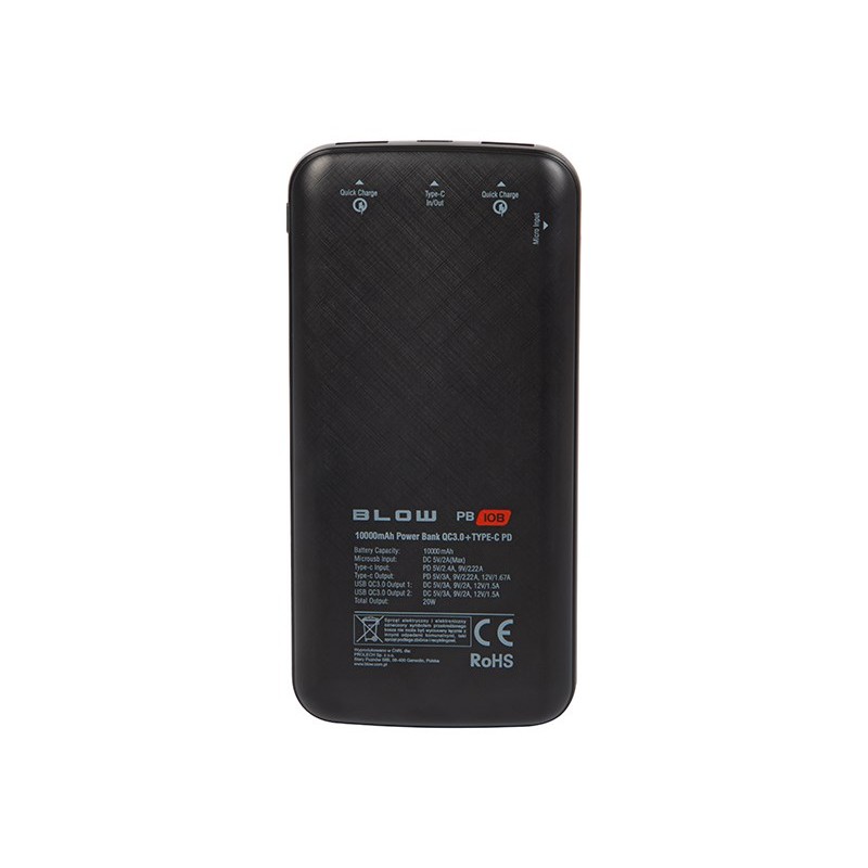 Power Bank 10000mAh QC 20W PB10B
