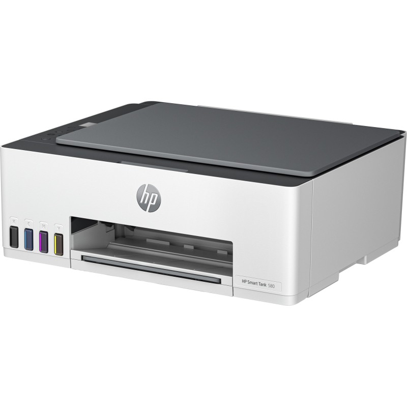 HP Smart Tank 580 All-in-One Printer, Home and home office, Print, copy, scan, Wireless; High-volume printer tank; Print from phone or tablet; Scan to PDF HP Smart Tank 580 All-in-One Printer, Home and home office, Print, copy, scan, Wireless; High-volume printer tank; Print from phone or tablet; Scan to PDF