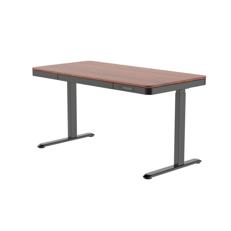 ACTIVEJET desk with electric height adjustment 140x70 ET119W-C black/walnut ACTIVEJET desk with electric height adjustment 140x70 ET119W-C black/walnut