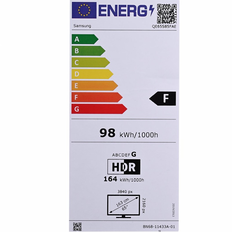 Telewizor Samsung QE65S85F OLED 65'' 4K Ultra HD 120 Hz Tizen Q-Symphony Czarny Telewizor Samsung QE65S85F OLED 65'' 4K Ultra HD 120 Hz Tizen Q-Symphony Czarny