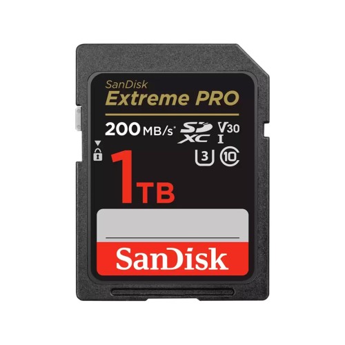 SanDisk Extreme PRO 1000 GB SDXC UHS-I Class 10 SanDisk Extreme PRO 1000 GB SDXC UHS-I Class 10