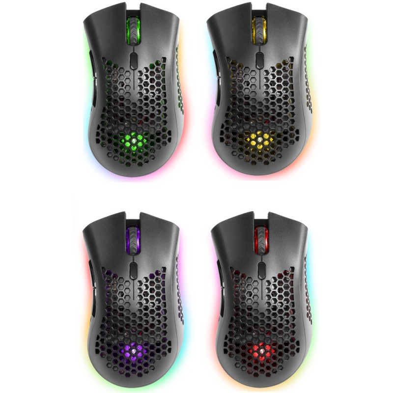 Defender GM-709L Warlock 52709 Wireless mouse for gamers with RGB backlighting Defender GM-709L Warlock 52709 Wireless mouse for gamers with RGB backlighting
