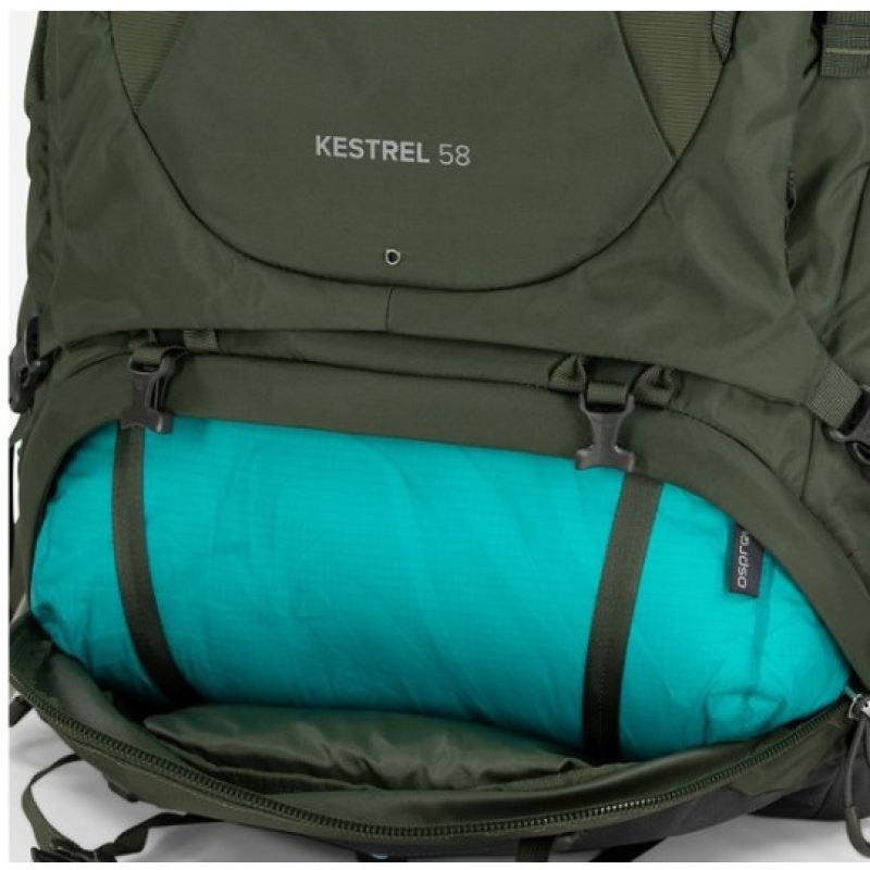 Osprey Kestrel 58 Khaki L/XL Trekking Backpack Osprey Kestrel 58 Khaki L/XL Trekking Backpack