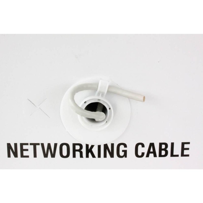 Techly U/UTP Hank Cable Cat.6 CCA 305m Solid Grey Techly U/UTP Hank Cable Cat.6 CCA 305m Solid Grey