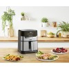 Tefal Easy Fry & Grill EY505D Single 4.2 L Stand-alone 1550 W Hot air fryer Stainless steel Tefal Easy Fry & Grill EY505D Single 4.2 L Stand-alone 1550 W Hot air fryer Stainless steel