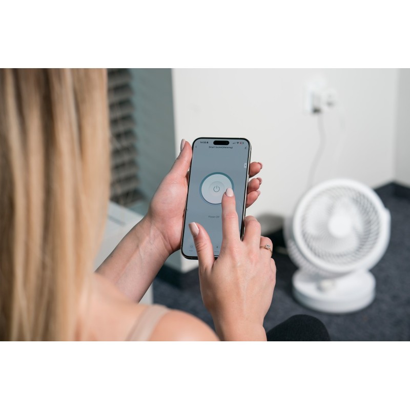 SAVIO WI-FI smart socket, 16A, AS-01, White