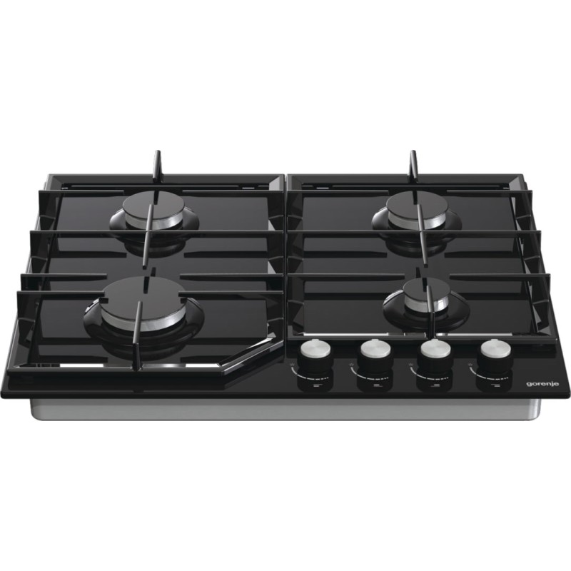 Gorenje GT641KB hob Black Built-in 60 cm Gas 4 zone(s) Gorenje GT641KB hob Black Built-in 60 cm Gas 4 zone(s)