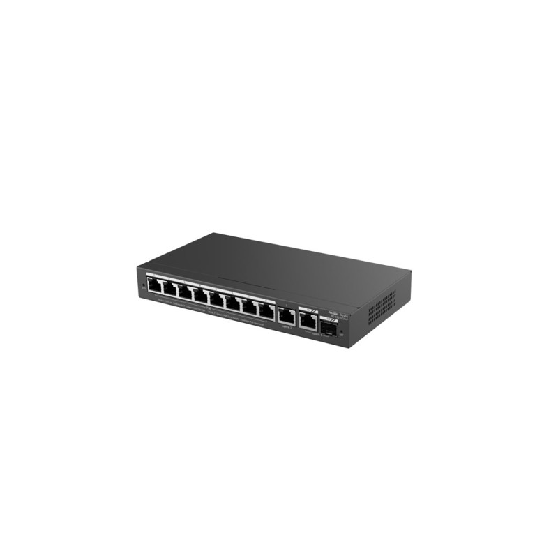 Ruijie Networks RG-ES210GS-P network switch Managed L2 Gigabit Ethernet (10/100/1000) Power over Ethernet (PoE) Black Ruijie Networks RG-ES210GS-P network switch Managed L2 Gigabit Ethernet (10/100/1000) Power over Ethernet (PoE) Black