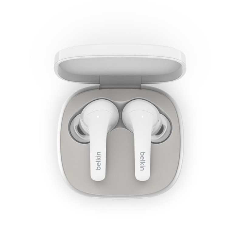 Belkin SOUNDFORM Flow Headset Wireless In-ear Calls/Music USB Type-C Bluetooth White Belkin SOUNDFORM Flow Headset Wireless In-ear Calls/Music USB Type-C Bluetooth White