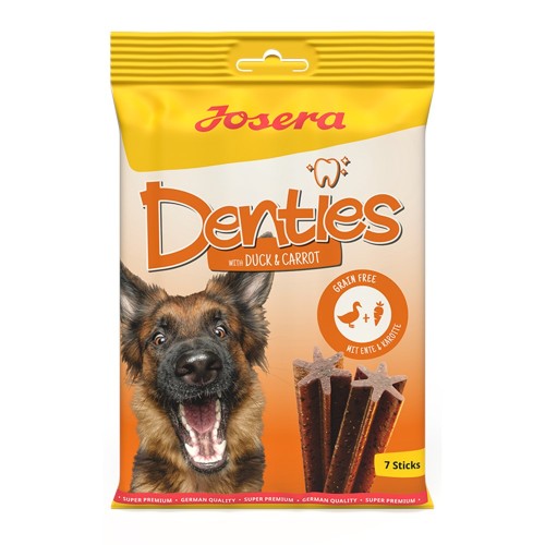 JOSERA Denties Duck with carrot - Dog treat - 180g