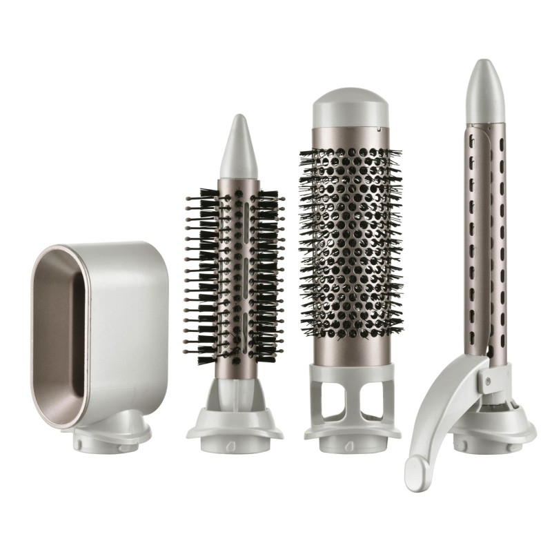 ADLER AD 2027 white hair dryer and curling iron