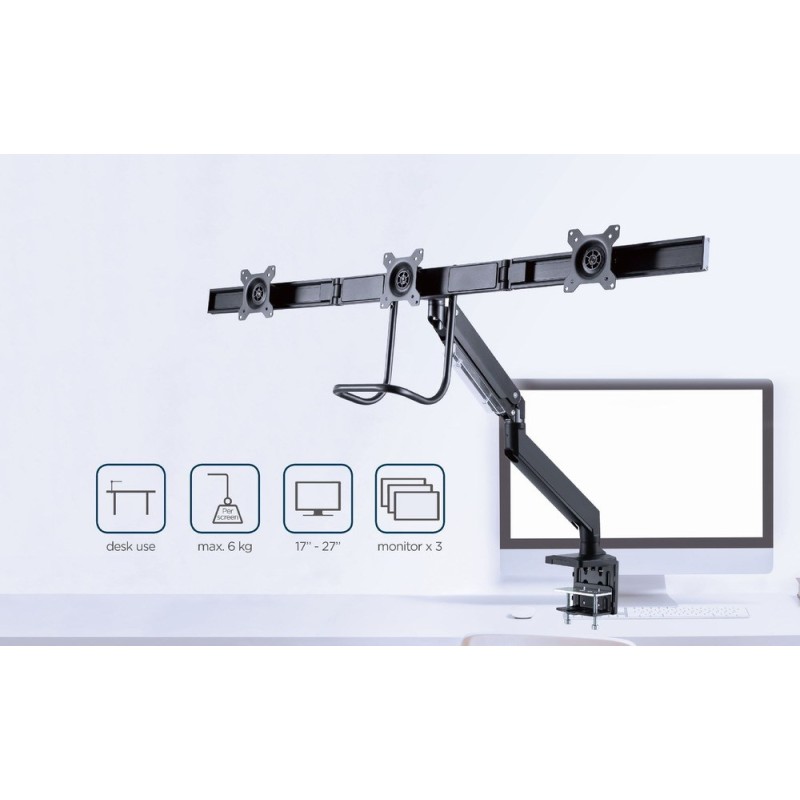 Gembird MA-DA3-03 monitor mount / stand 68.6 cm (27 Gembird MA-DA3-03 monitor mount / stand 68.6 cm (27