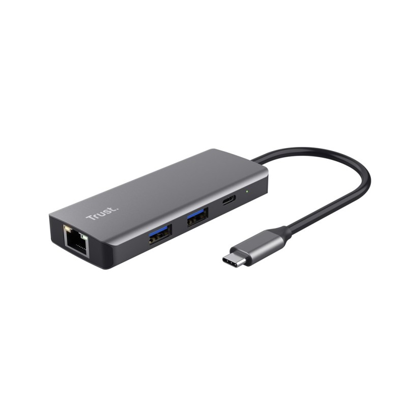 Trust Dalyx USB Type-C 1000 Mbit/s Silver Trust Dalyx USB Type-C 1000 Mbit/s Silver
